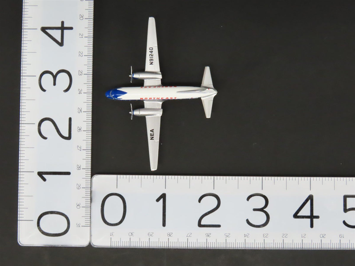 1:400 Scale Aero Classics Die-Cast Northeast Convair CV-240-13 Aircraft N91240