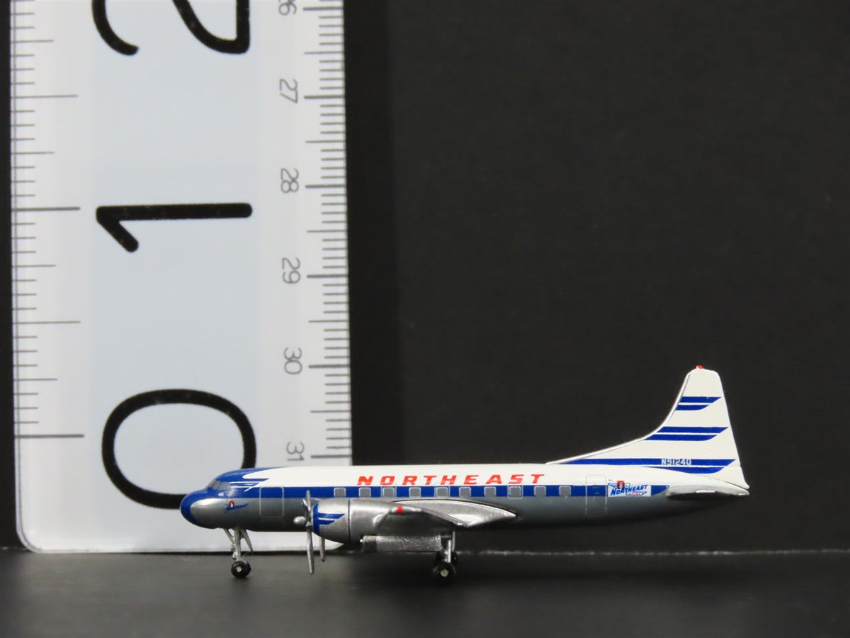 1:400 Scale Aero Classics Die-Cast Northeast Convair CV-240-13 Aircraft N91240
