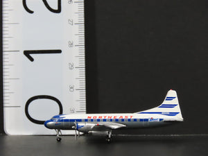 1:400 Scale Aero Classics Die-Cast Northeast Convair CV-240-13 Aircraft N91240