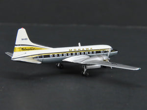 1:400 Scale Aero Classics Die-Cast Mohawk Convair CV-440-0 Aircraft N4401