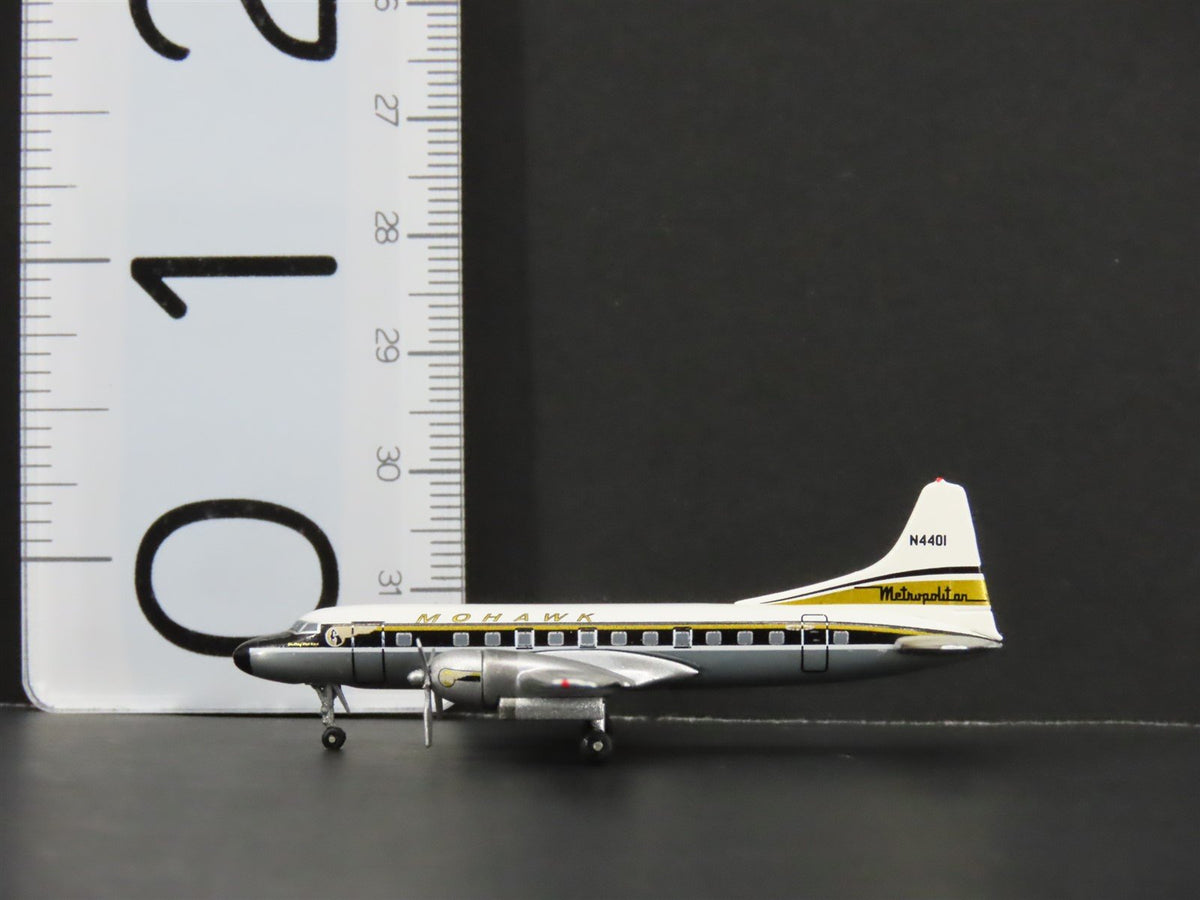 1:400 Scale Aero Classics Die-Cast Mohawk Convair CV-440-0 Aircraft N4401