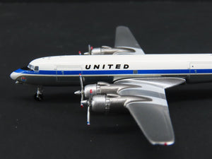 1:400 AeroClassics Die-Cast United Airlines Douglas DC-6A Airliner N37593