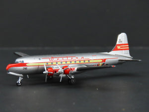 1:400 Scale Aero Classics Die-Cast Western McDonnell Douglas DC-4-1009 Aircraft