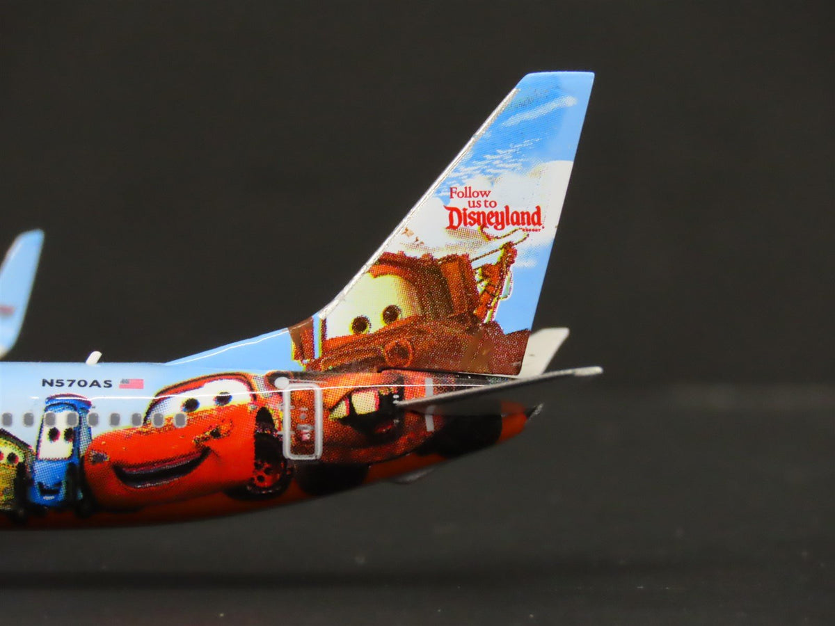 1:400 Scale Phoenix Models 04060 Alaska Disneyland &quot;Cars&quot; Boeing 737-800