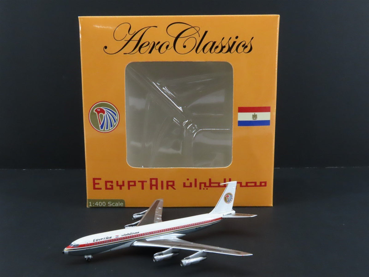 1:400 AeroClassics Die-Cast Egypt Air Boeing B707-366C Airliner SU-AVZ