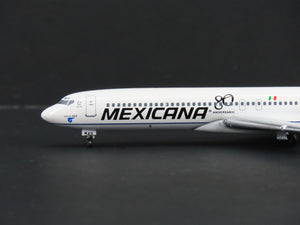 1:400 Aero Classics Latin Classics Mexicana Boeing B-727-264 Aircraft XA-MXD