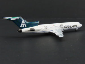 1:400 Aero Classics Latin Classics Mexicana Boeing B-727-264 Aircraft XA-MXD