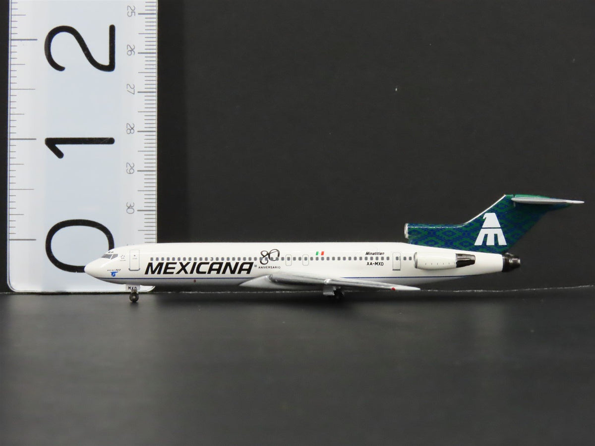 1:400 Aero Classics Latin Classics Mexicana Boeing B-727-264 Aircraft XA-MXD