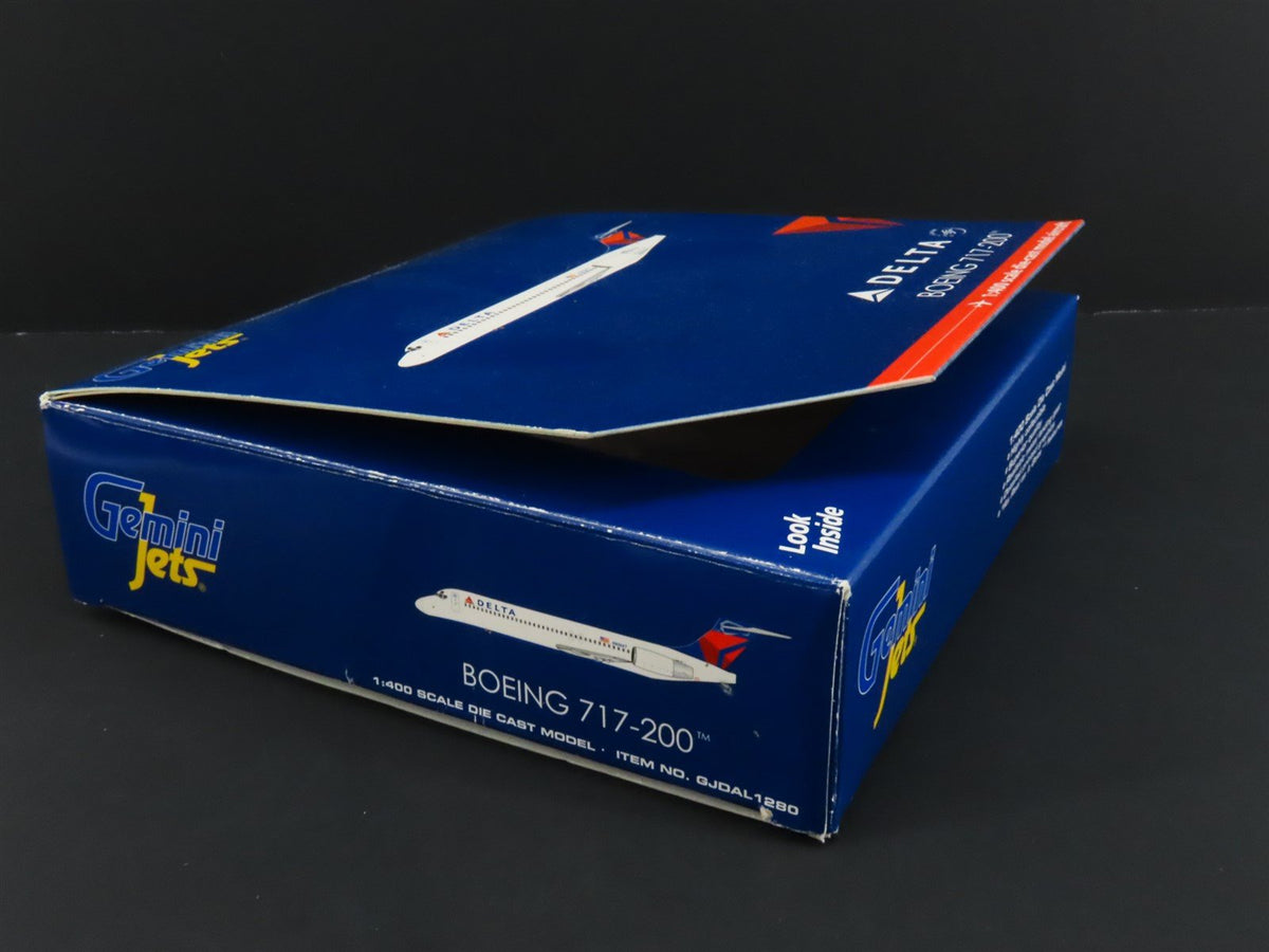 1:400 Gemini Jets GJDAL1280 Die-Cast Delta Airlines Boeing B717-200 Airliner