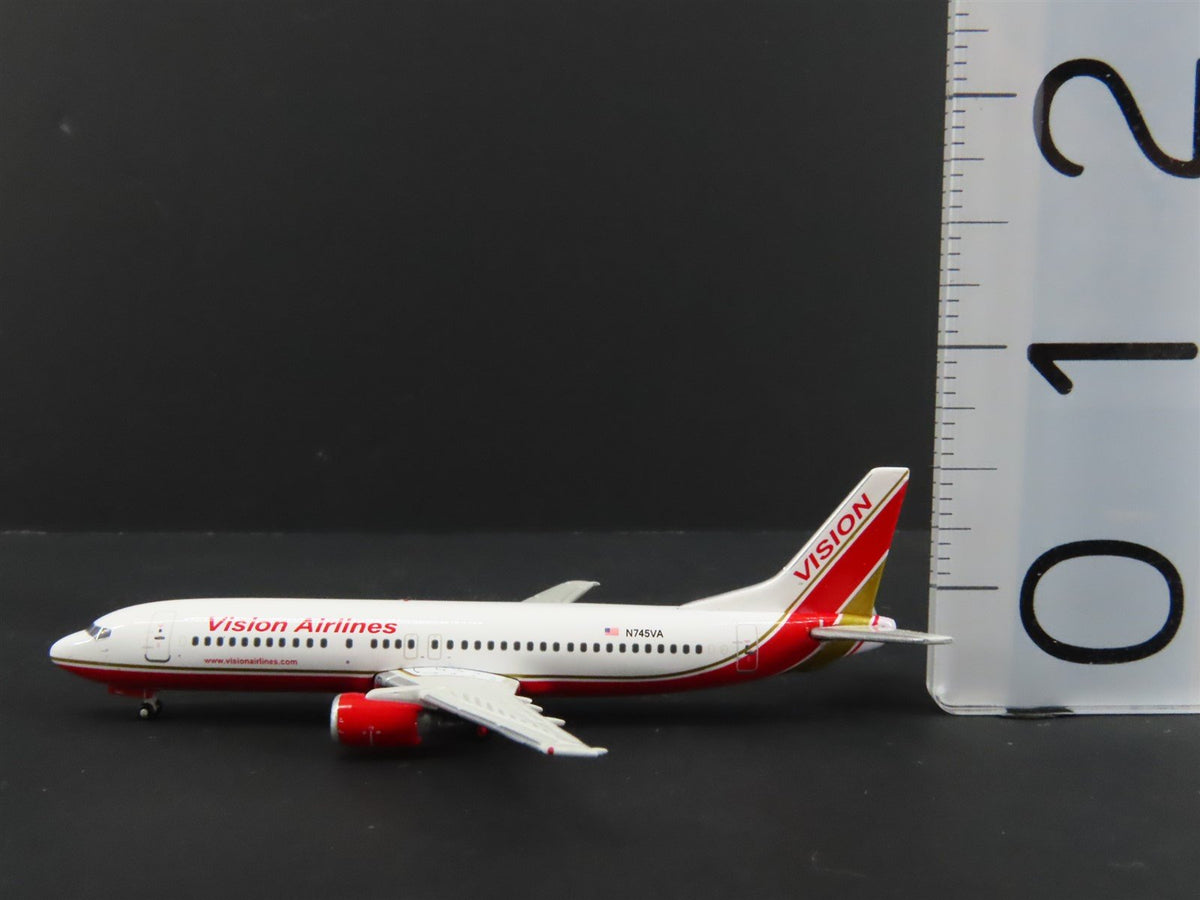 1:400 Gemini Jets GJRBY1086 Die-Cast Vision Airlines Boeing B737-400 Airliner