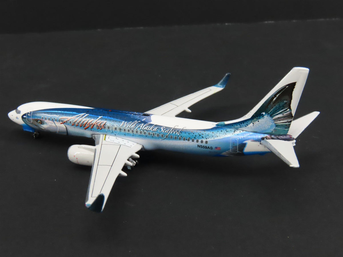 1:400 Gemini Jets GJASA1238 Die-Cast Alaska Airlines Boeing B737-800 Airliner