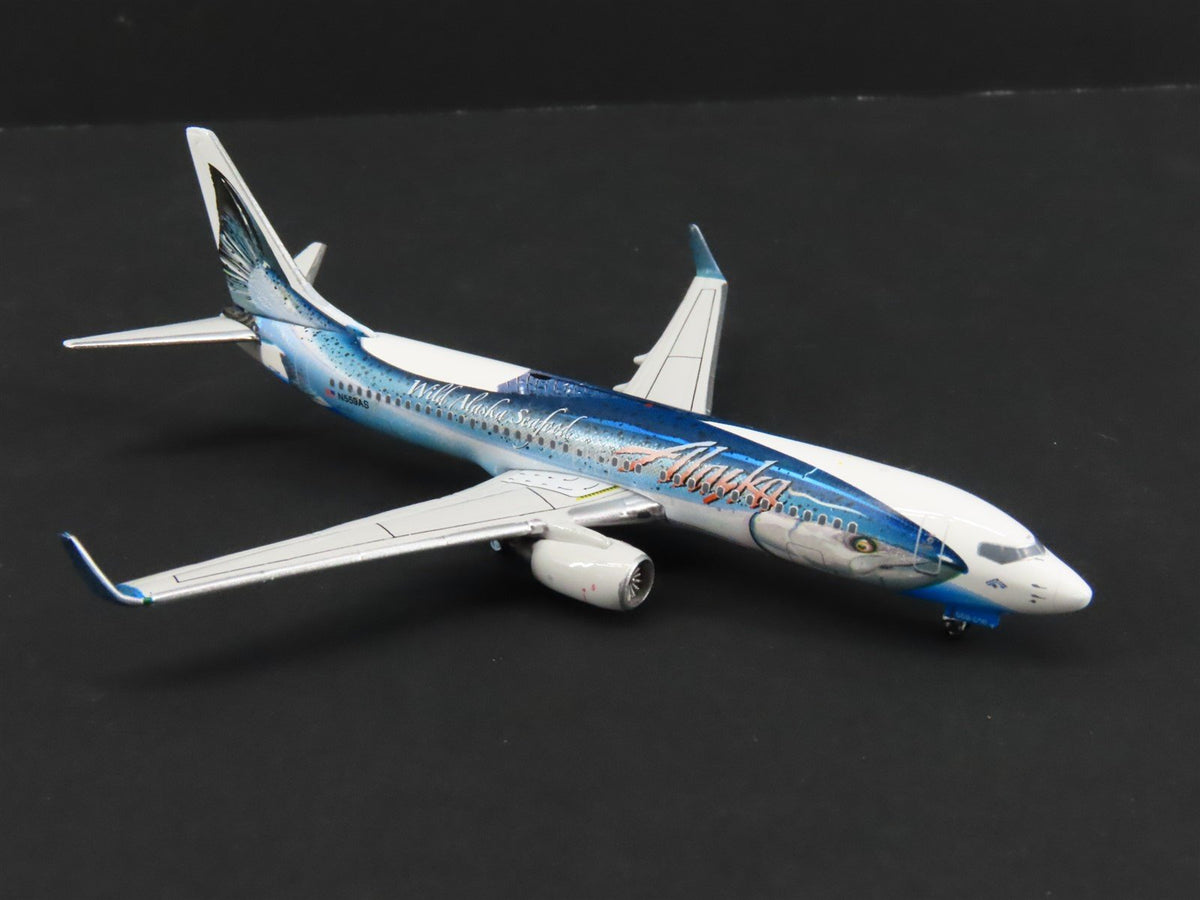 1:400 Gemini Jets GJASA1238 Die-Cast Alaska Airlines Boeing B737-800 Airliner