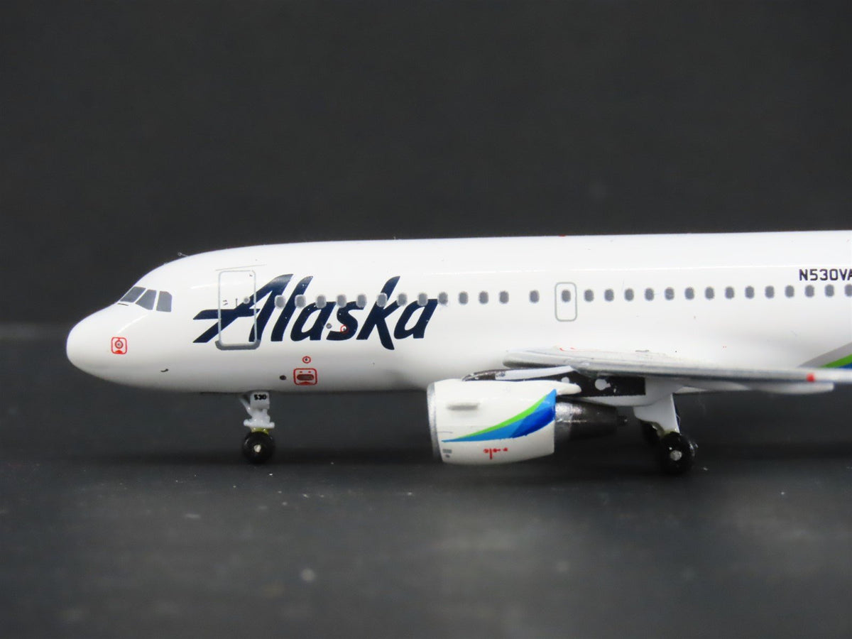 1:400 Aero Classics Baby-Bus AC419530 Die-Cast Alaska A319-112 Airbus N530VA