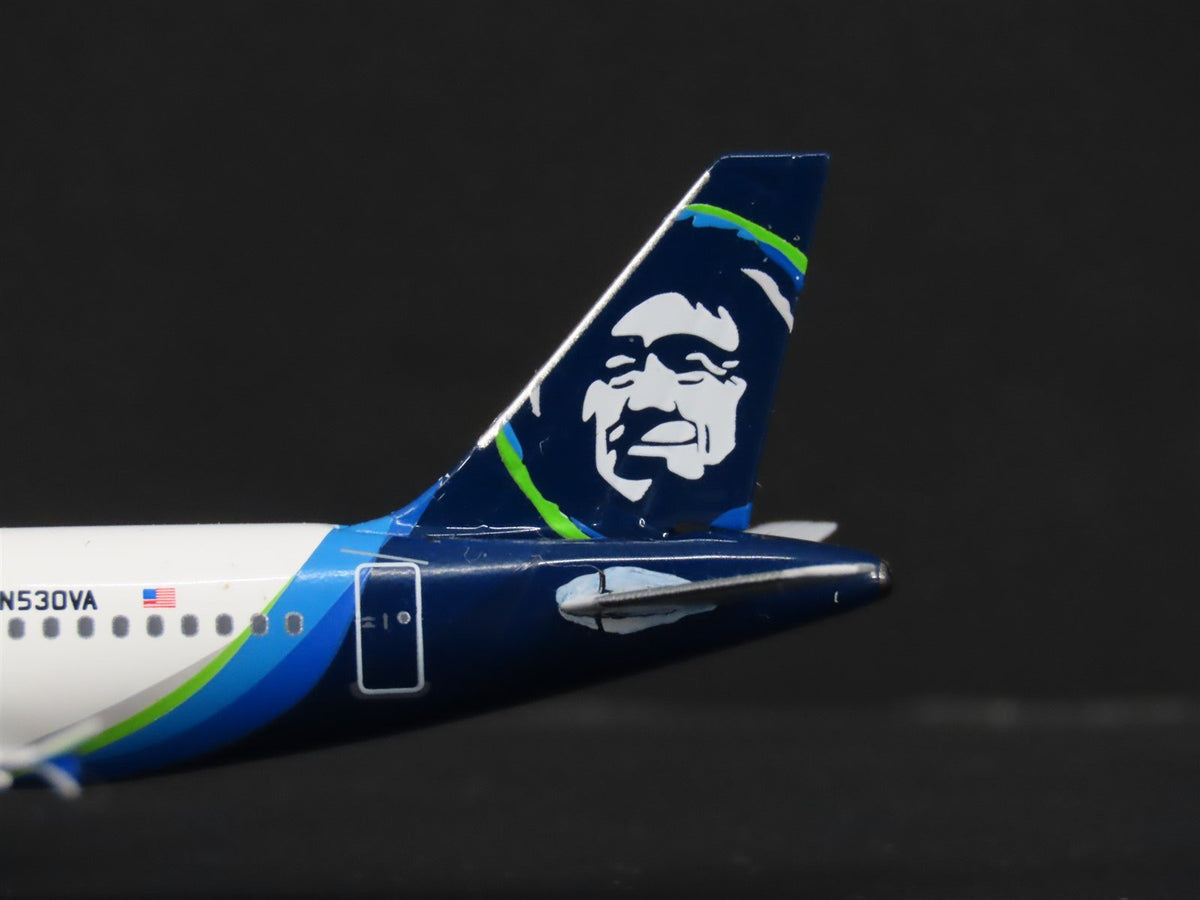 1:400 Aero Classics Baby-Bus AC419530 Die-Cast Alaska A319-112 Airbus N530VA