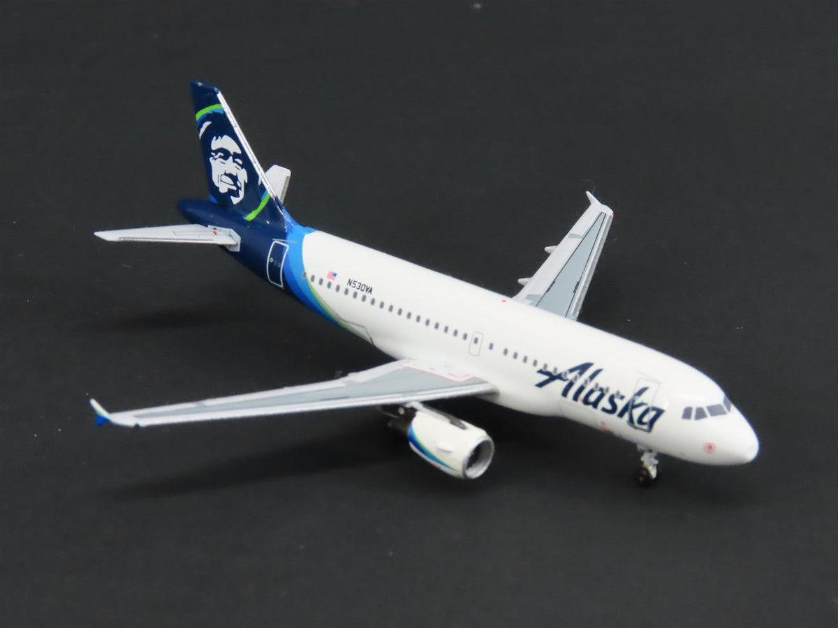 1:400 Aero Classics Baby-Bus AC419530 Die-Cast Alaska A319-112 Airbus N530VA
