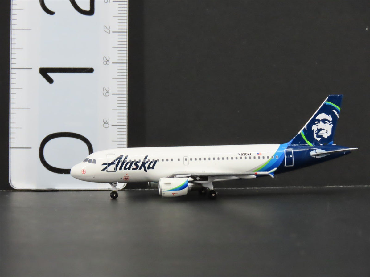 1:400 Aero Classics Baby-Bus AC419530 Die-Cast Alaska A319-112 Airbus N530VA