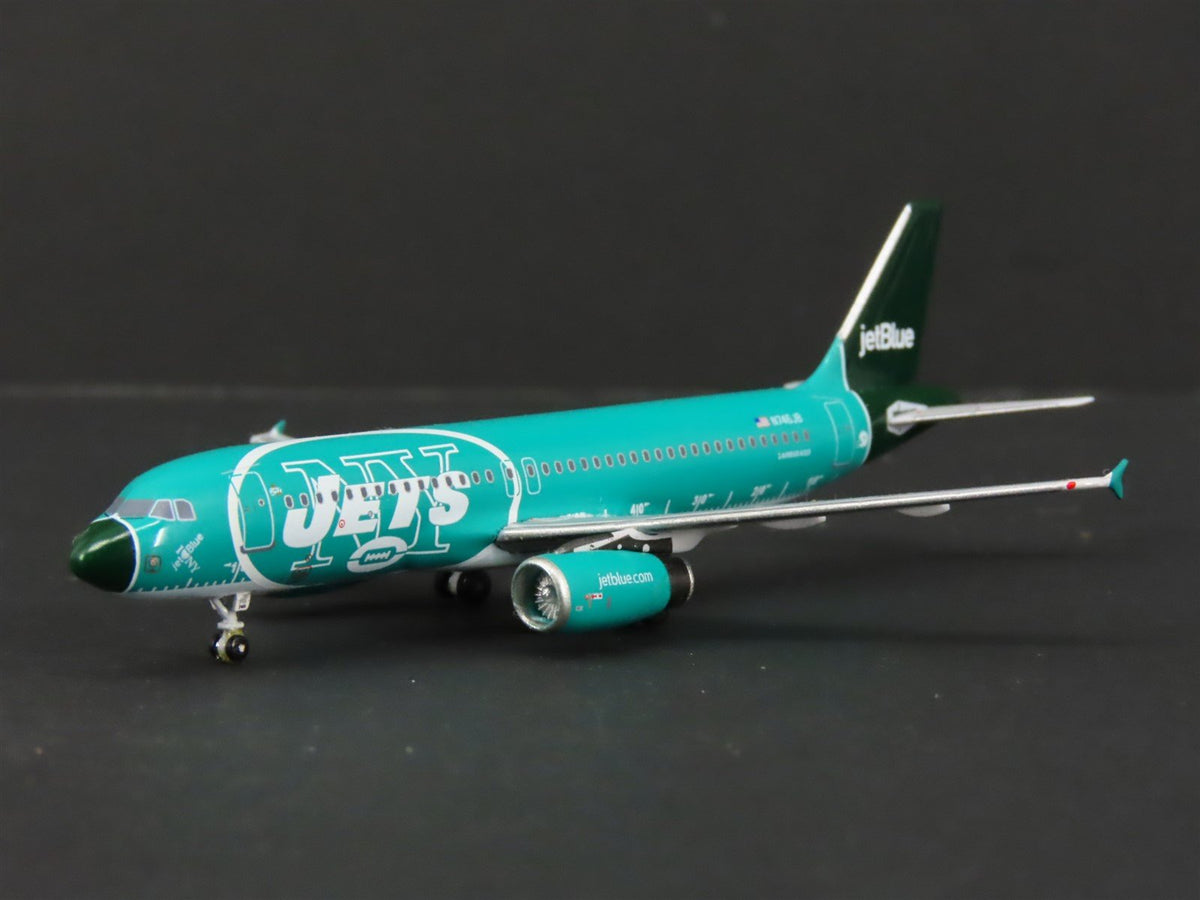 1:400 Aero Classics Baby-Bus AC19178 JetBlue &quot;NY Jets&quot; A320-232 Airbus N746JB