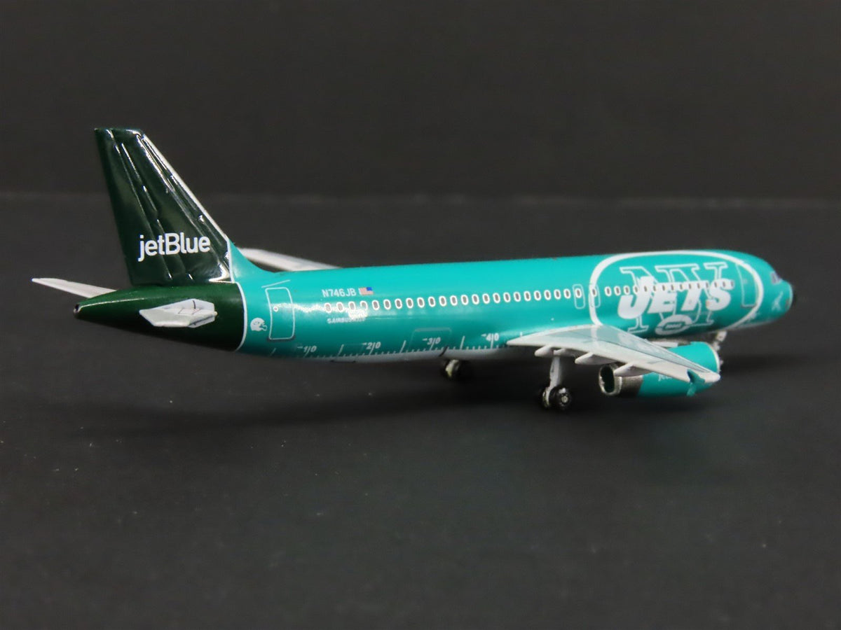 1:400 Aero Classics Baby-Bus AC19178 JetBlue &quot;NY Jets&quot; A320-232 Airbus N746JB