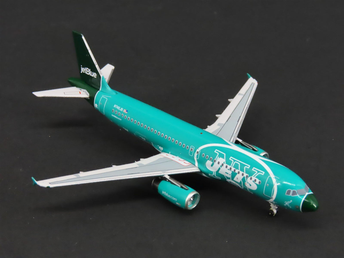 1:400 Aero Classics Baby-Bus AC19178 JetBlue &quot;NY Jets&quot; A320-232 Airbus N746JB