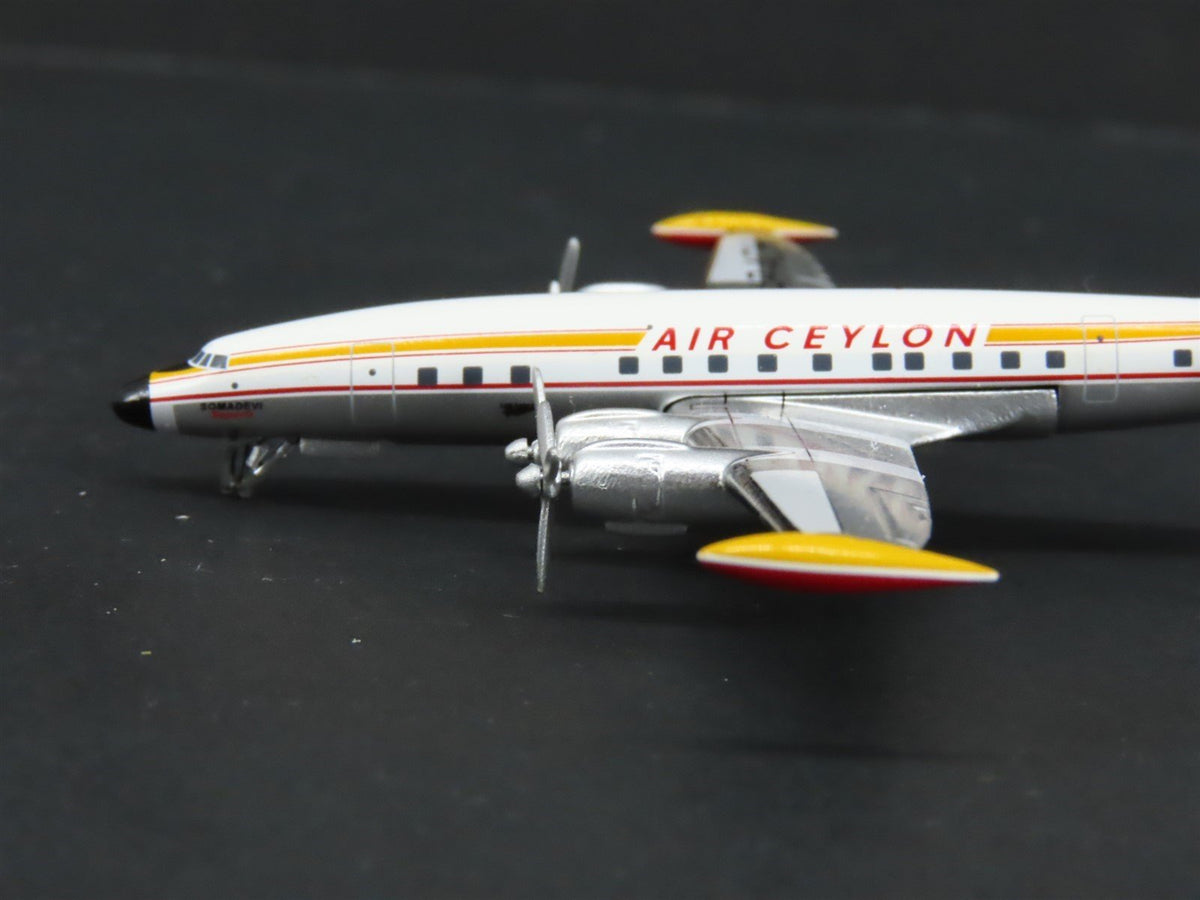 1:400 Scale Aero Classics Die-Cast Air Ceylon Lockheed L-1049G Aircraft 4R-ACH