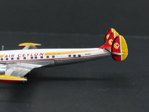 1:400 Scale Aero Classics Die-Cast Air Ceylon Lockheed L-1049G Aircraft 4R-ACH