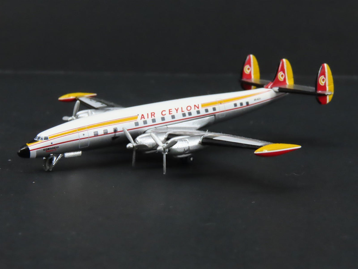 1:400 Scale Aero Classics Die-Cast Air Ceylon Lockheed L-1049G Aircraft 4R-ACH