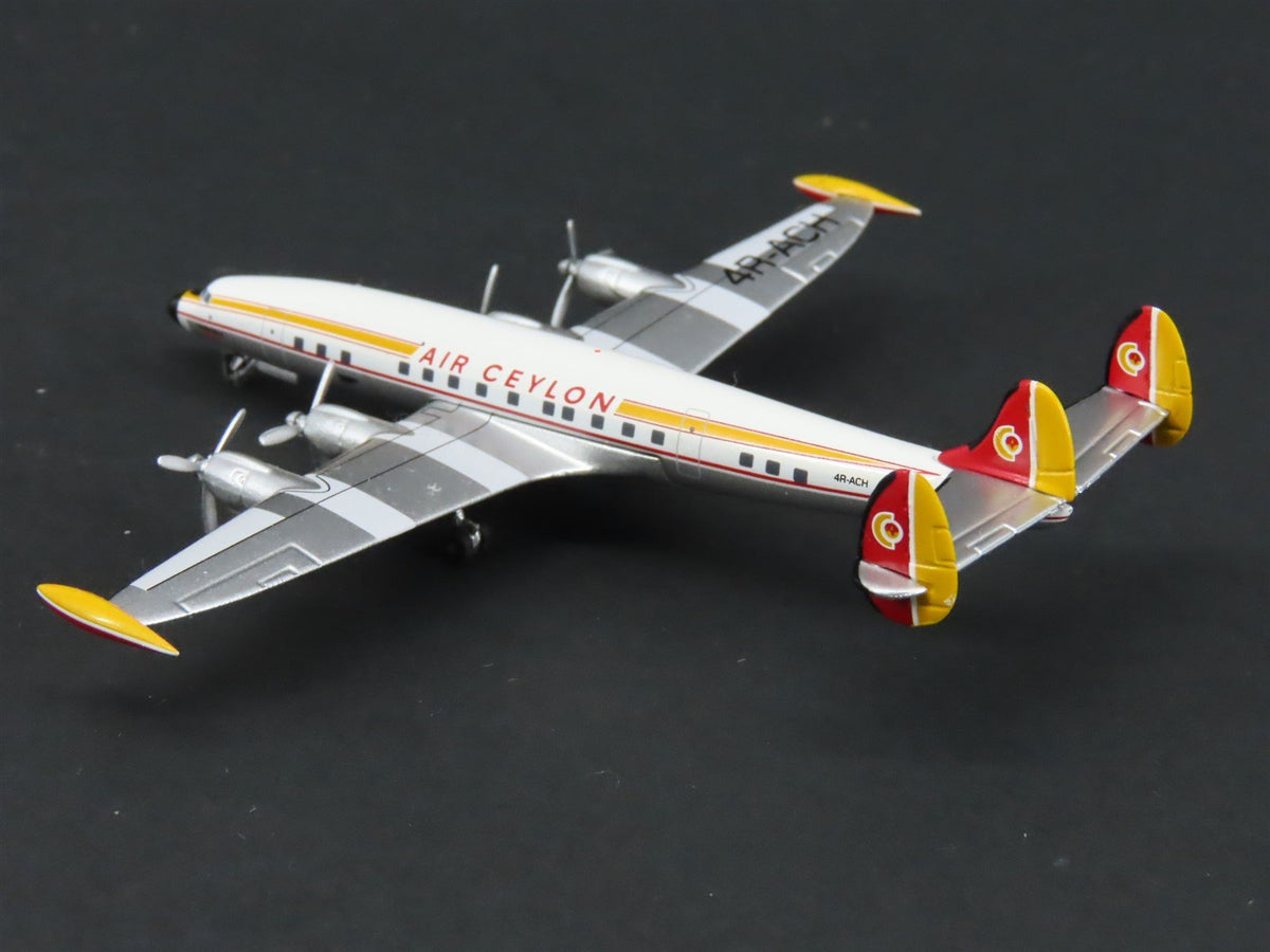 1:400 Scale Aero Classics Die-Cast Air Ceylon Lockheed L-1049G Aircraft 4R-ACH