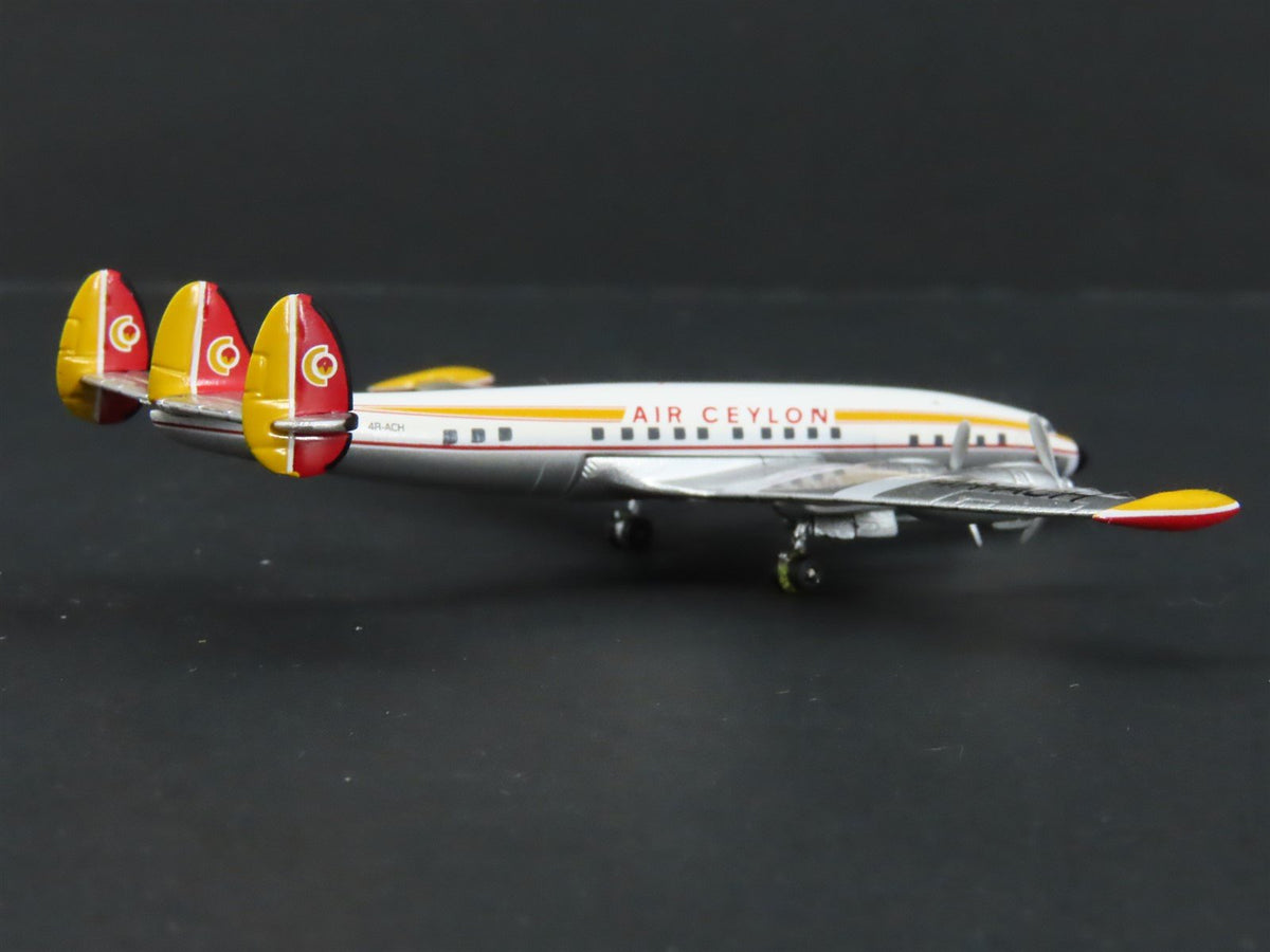 1:400 Scale Aero Classics Die-Cast Air Ceylon Lockheed L-1049G Aircraft 4R-ACH