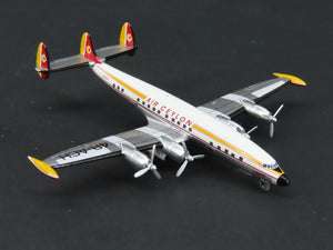 1:400 Scale Aero Classics Die-Cast Air Ceylon Lockheed L-1049G Aircraft 4R-ACH