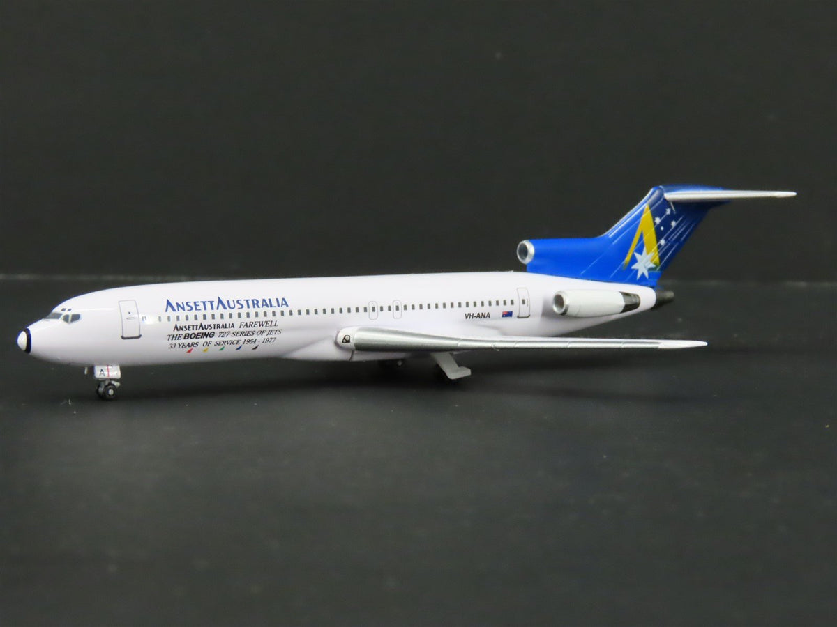 1:400 Dragon Wings 55465-03 Die-Cast Ansett Australia &quot;Farewell&quot; B-727 Aircraft