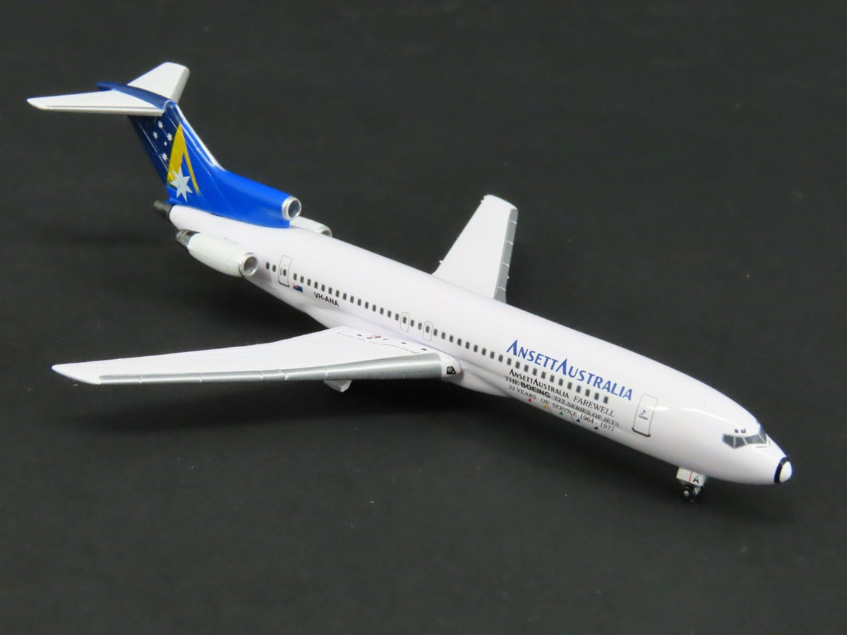 1:400 Dragon Wings 55465-03 Die-Cast Ansett Australia &quot;Farewell&quot; B-727 Aircraft