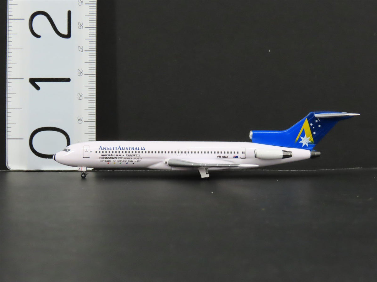 1:400 Dragon Wings 55465-03 Die-Cast Ansett Australia &quot;Farewell&quot; B-727 Aircraft