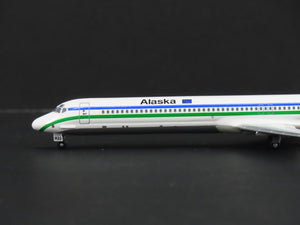 1:400 Dragon Wings Jet-X JXM142 Limited Edition Die-Cast Alaska MD-83 Aircraft