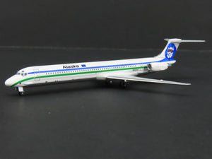 1:400 Dragon Wings Jet-X JXM142 Limited Edition Die-Cast Alaska MD-83 Aircraft