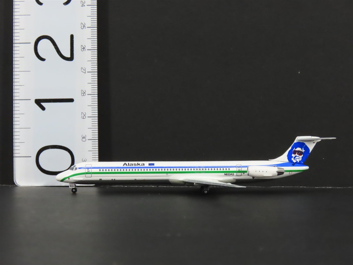 1:400 Dragon Wings Jet-X JXM142 Limited Edition Die-Cast Alaska MD-83 Aircraft