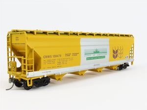 HO Scale Athearn 1787-1 CNWX Canadian National 4-Bay Hopper Car #109479