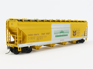 HO Scale Athearn 1787-1 CNWX Canadian National 4-Bay Hopper Car #109479