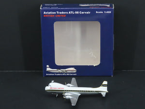 1:400 JC Wings JC4023 Die-Cast British United Aviation Traders ATL-98 Aircraft