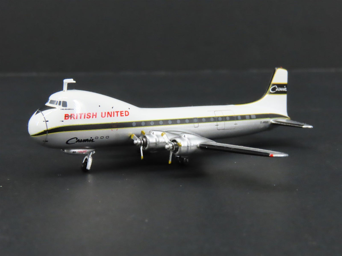 1:400 JC Wings JC4023 Die-Cast British United Aviation Traders ATL-98 Aircraft