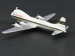 1:400 JC Wings JC4023 Die-Cast British United Aviation Traders ATL-98 Aircraft