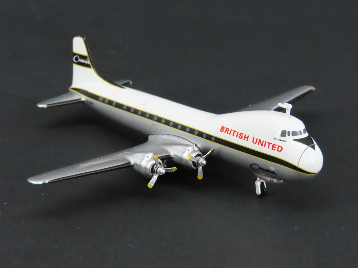 1:400 JC Wings JC4023 Die-Cast British United Aviation Traders ATL-98 Aircraft