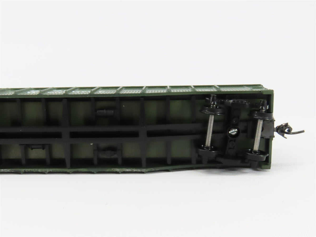 HO Scale Athearn NATX BASF Wyandotte 50&#39; Gondola Car #78000 Pro Custom w/ Load