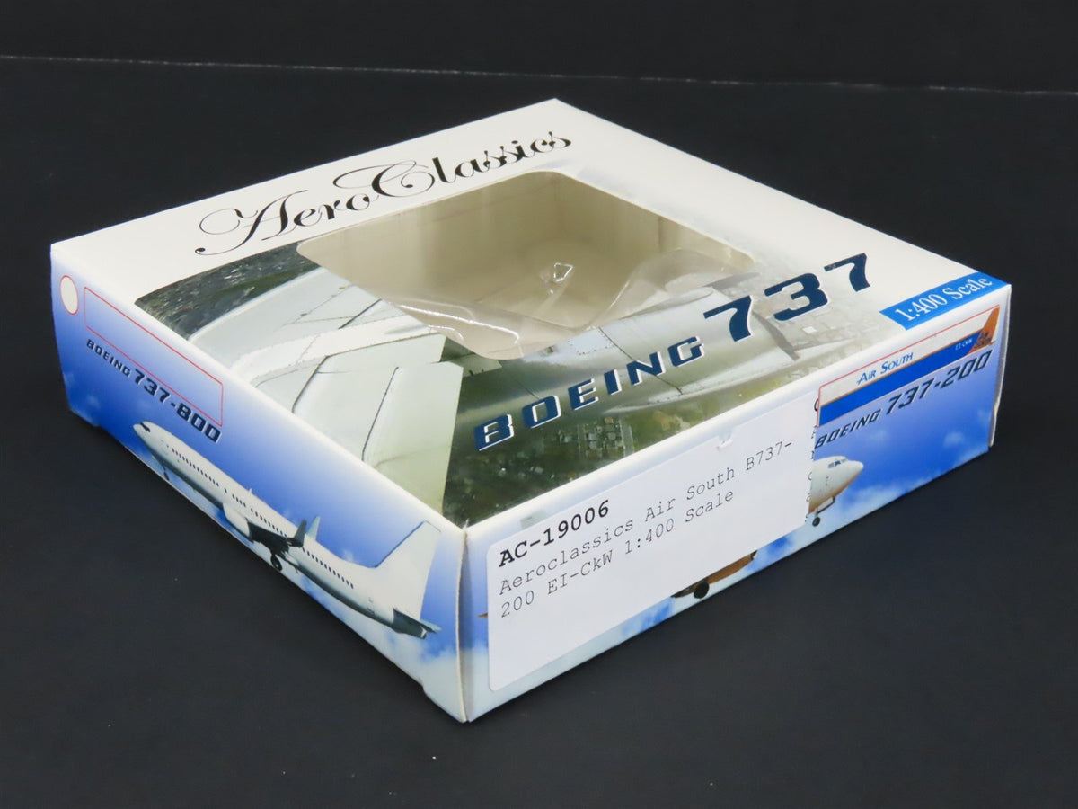 1:400 Scale Aero Classics AC-19006 Die-Cast Air South Boeing B-737-2P6 Aircraft