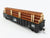 HO Scale Athearn CMR Central Michigan 50' Gondola Car #316 Pro Custom w/ Load