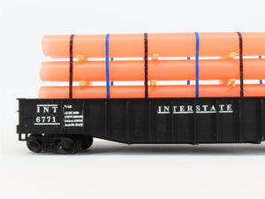 HO Scale Athearn INT Interstate 50' Gondola Car #6771 Pro Custom w/ Load