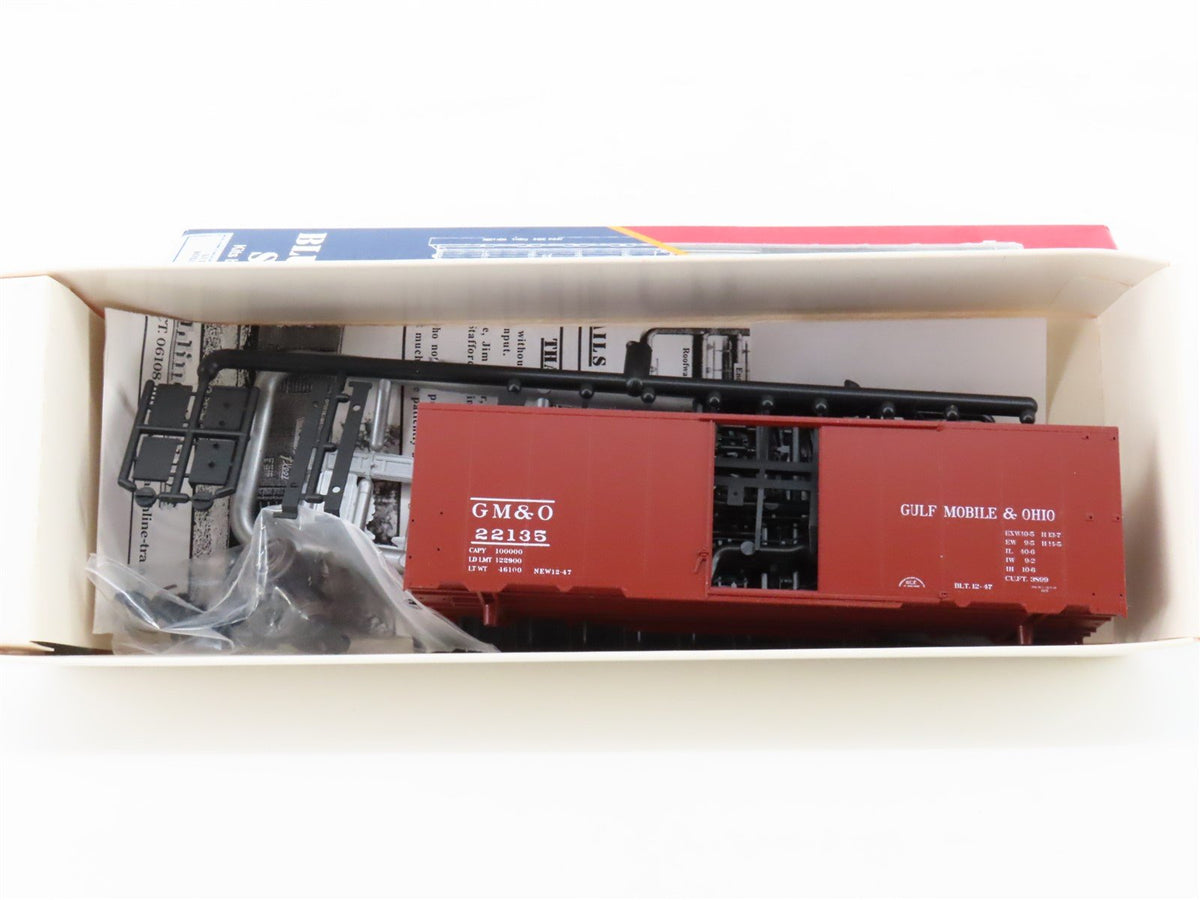 HO Branchline Blueprint Kit #1413 GM&amp;O Gulf Mobile &amp; Ohio 40&#39; AAR Boxcar #22135