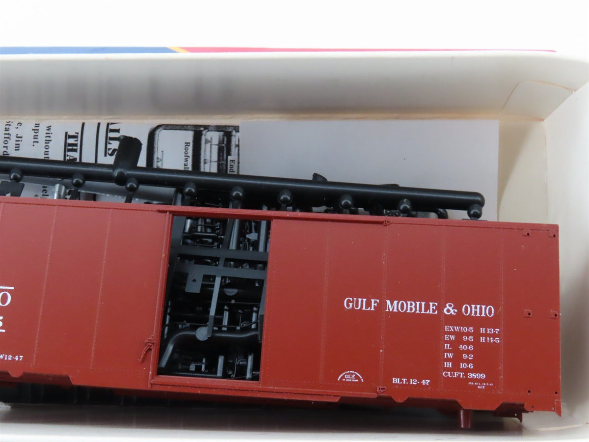 HO Branchline Blueprint Kit #1413 GM&amp;O Gulf Mobile &amp; Ohio 40&#39; AAR Boxcar #22135