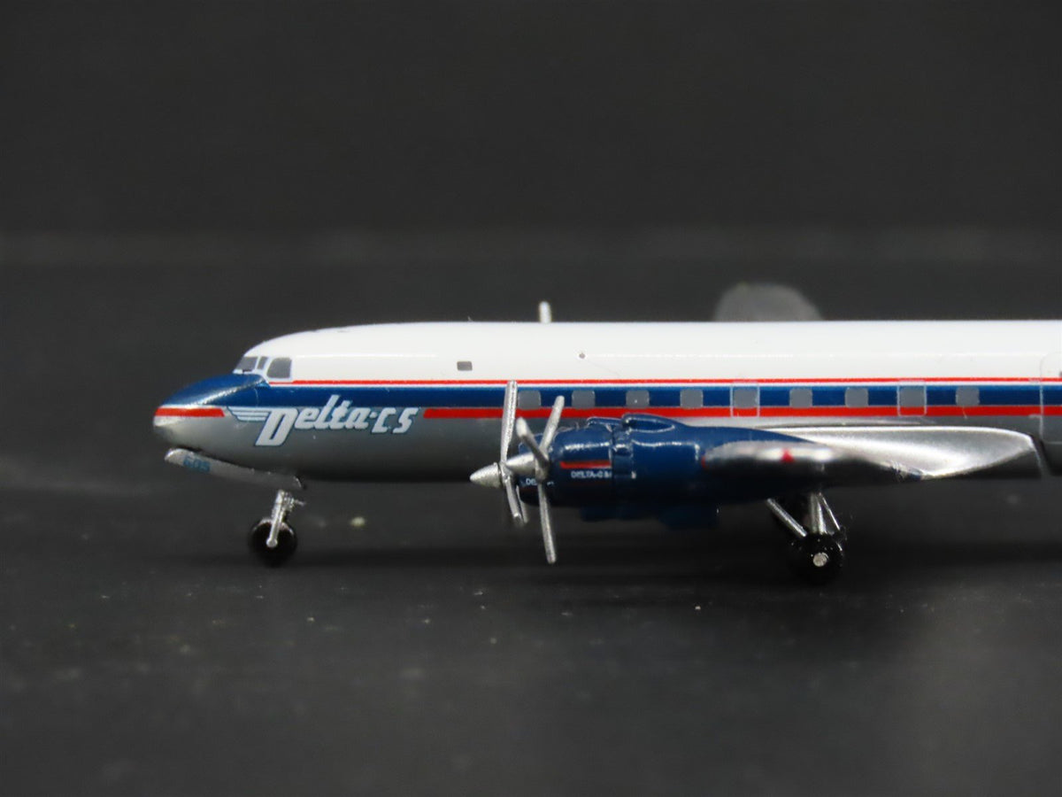 1:400 Aero Classics AC419488 Die-Cast Delta C&amp;S McDonnell Douglas DC-6 Aircraft