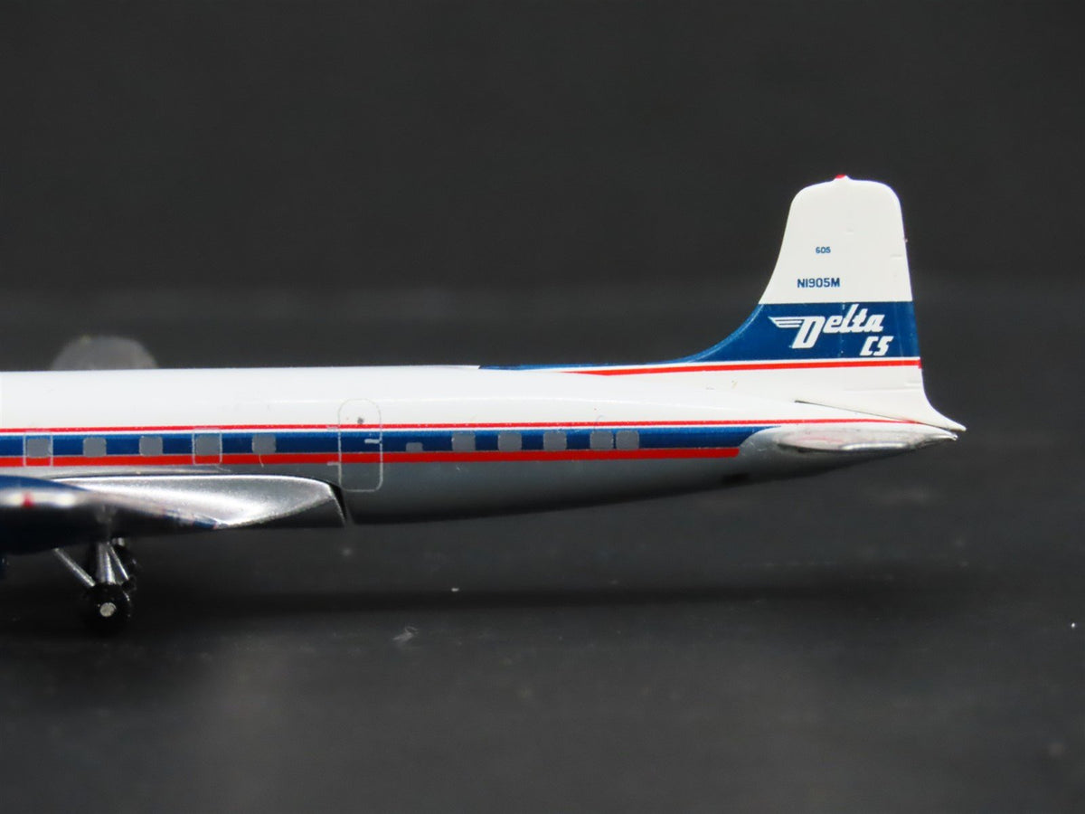 1:400 Aero Classics AC419488 Die-Cast Delta C&amp;S McDonnell Douglas DC-6 Aircraft