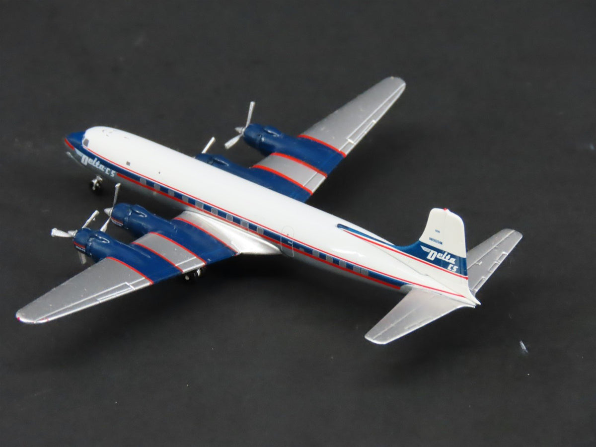 1:400 Aero Classics AC419488 Die-Cast Delta C&amp;S McDonnell Douglas DC-6 Aircraft